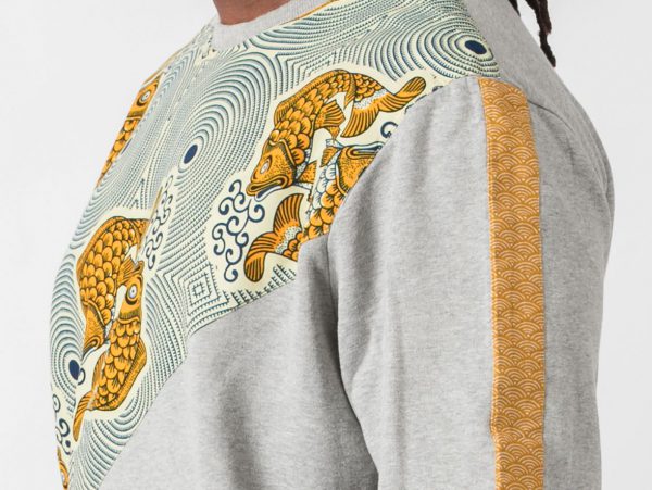 Sweatshirt with Japanese Print 4