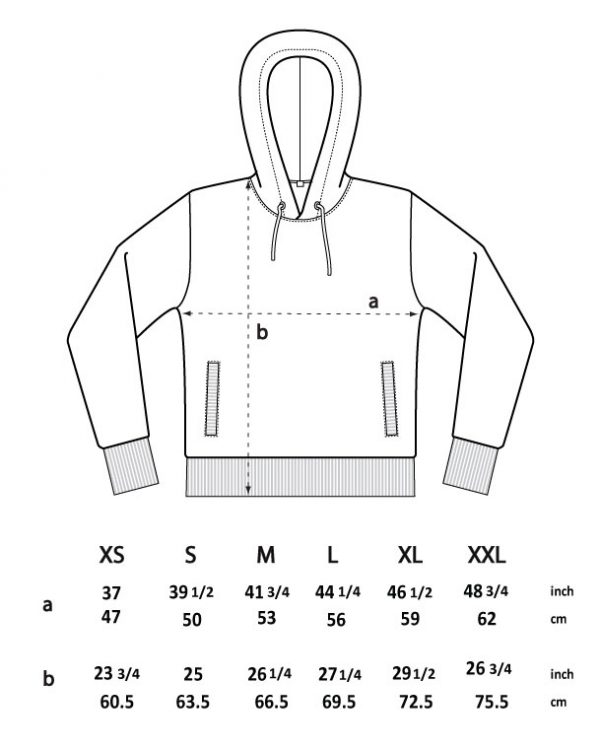 Sizechart afbeelding N50P