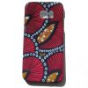 Smartphone Cover Red Feathers