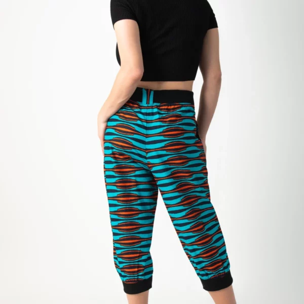 3/4 Length Trousers with Print Cavally3