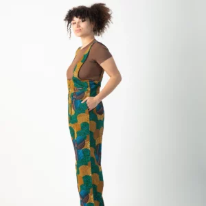Jumpsuit with Multicolor Print Merry1
