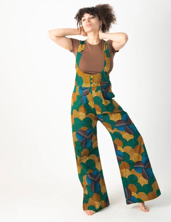 Jumpsuit with Multicolor Print Merry2