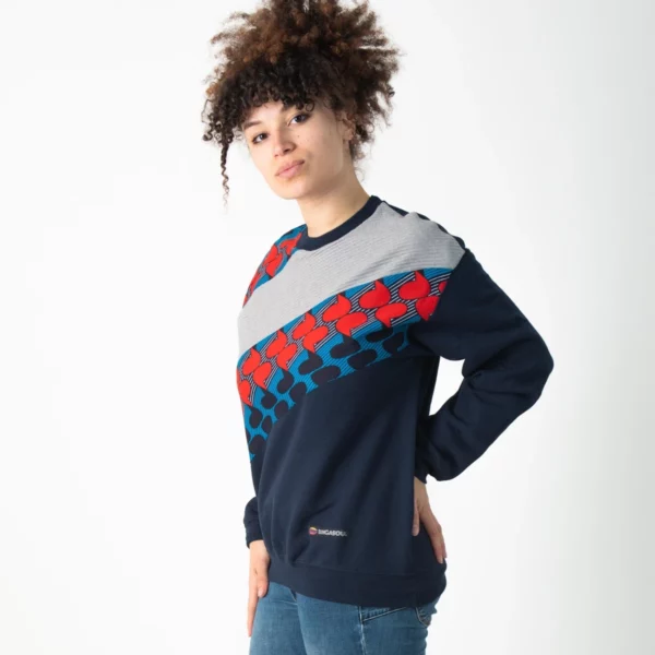 Navy Sweatshirt Zumbi1